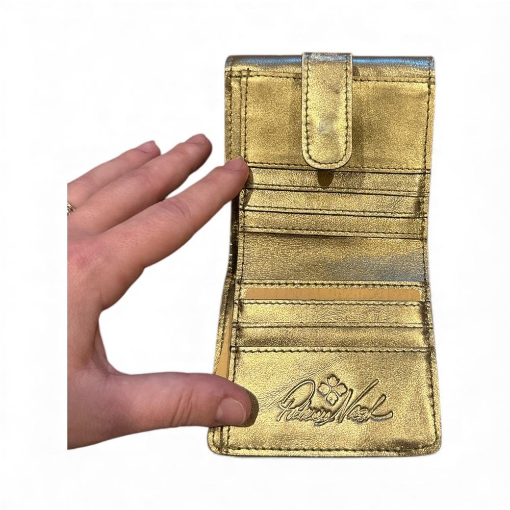 Patricia Nash Gold Wallet - Picture 4 of 5